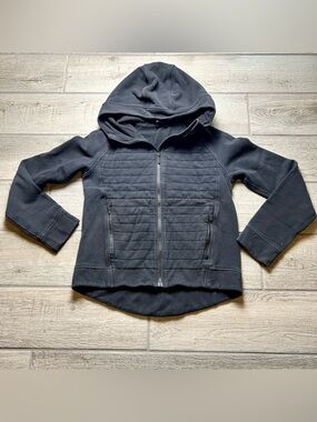 Lulu Lemon Quilted-Front Zip Up